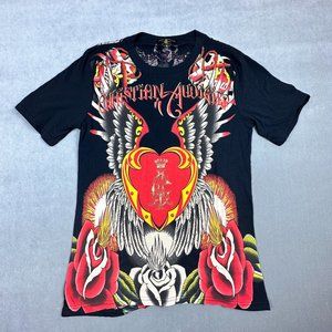 CHRISTIAN AUDIGIER Tattoo Tshirt MENS SIZE XL NWT!